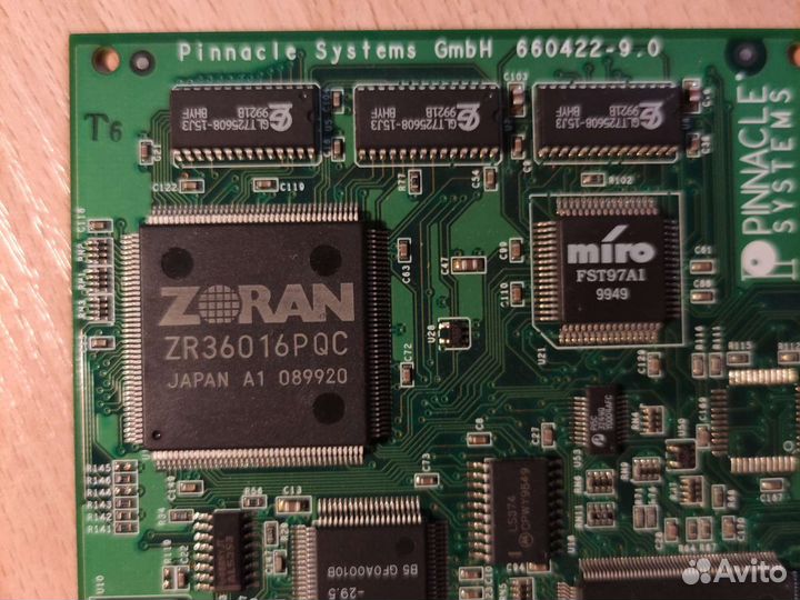 Плата видеозахвата Pinnacle mirovideo DC30 Plus