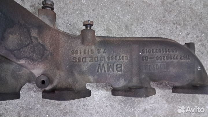 Чугунный выпускной коллектор бмв х6 м57