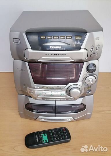 Музыкальный центр Panasonic SA AK 45. голова
