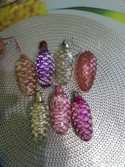 Елочные игрушки СССР