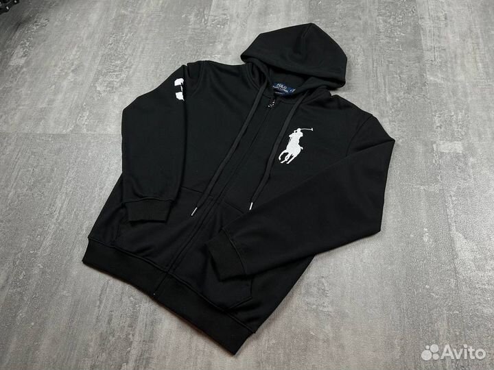 Зип Худи Polo Ralph Lauren Chief Keef черный
