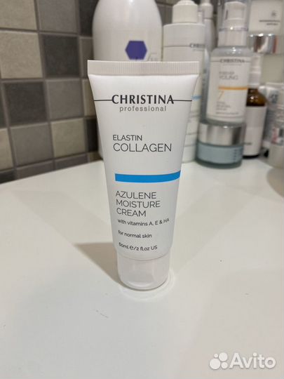 Крем для лица Christina Elastin Collagen Azulene