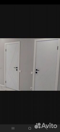 Межкомнатная дверь полотно 60см.на 2м
