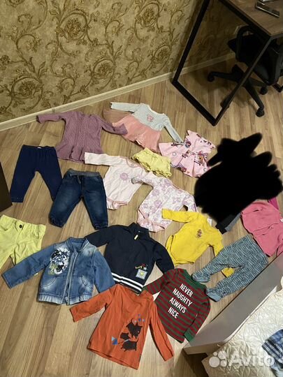 Пакет вещей для девочки 80