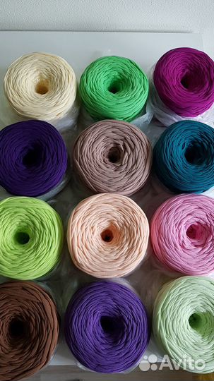 Трикотажная пряжа Лента и Бисквит