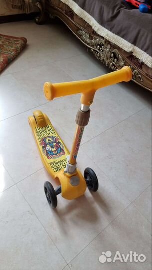 Самокат детский трехколесный бу