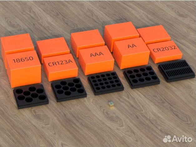 Бокс для хранение батареек
