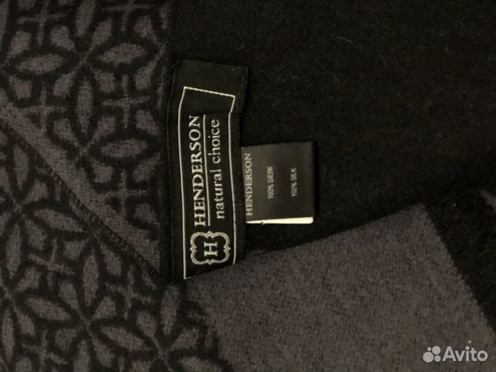 Шарф мужской шёлк бренд новый