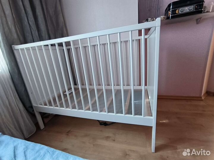 Детская кроватка IKEA сундвик