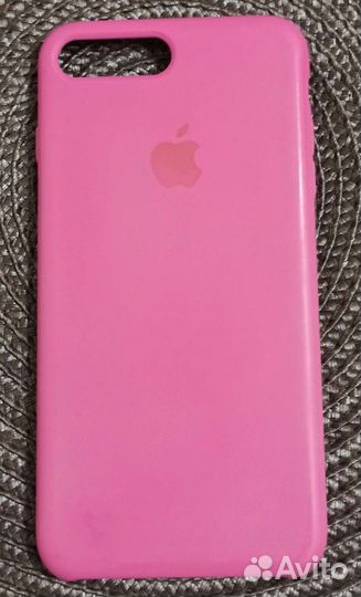 Чехол розовый для iPhone 7 plus