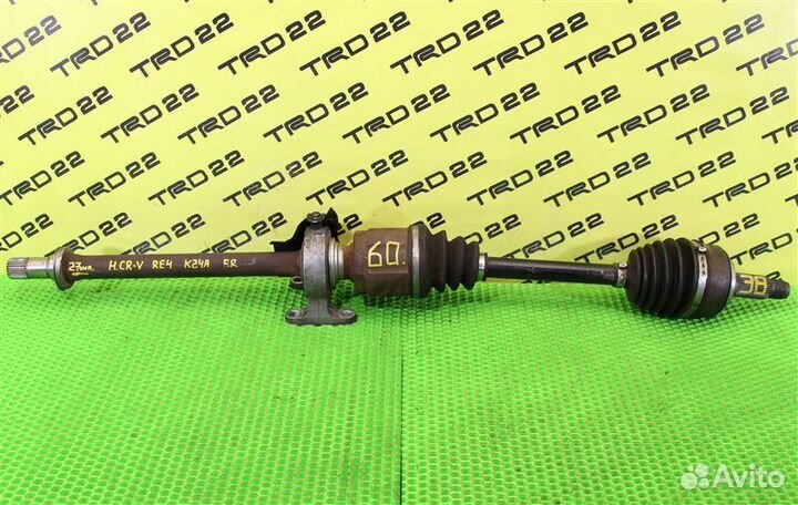 Привод передний правый Honda Cr-V RE4 K24A 2009