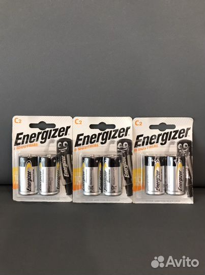 Батарея C 2 Energizer Industrial C-LR14