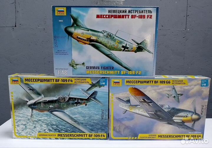 Сборные модели от Звёзды. Авиация 1/48