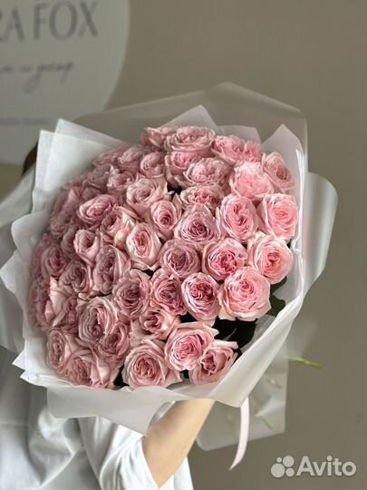 Ароматные пионовидные розы Pink O’Hara