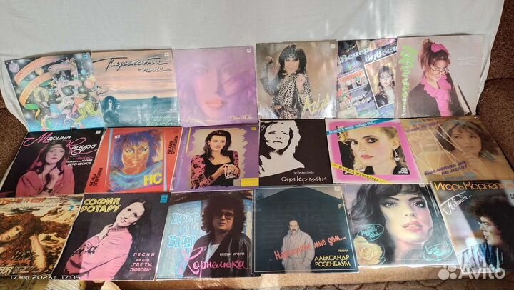 Виниловые пластинки СССР