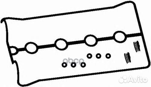 RK3395 прокладка клапанной крышки Daewoo Lanos