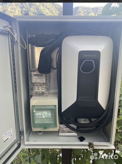 Подключение зарядки электромабиля