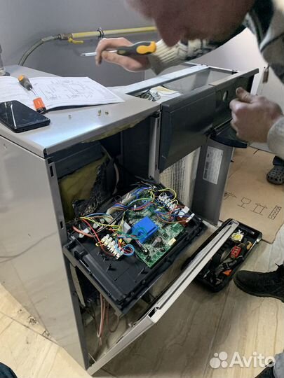 Ремонт газовых котлов,плат,промывка теплообменнико