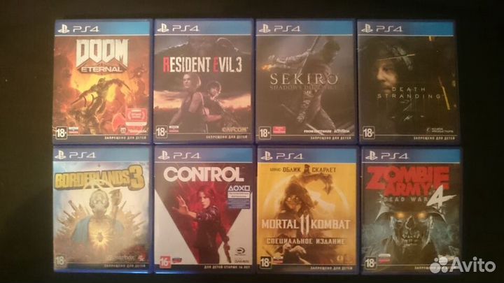 Диски Sony Playstation 4 лицензия, продажа, обмен