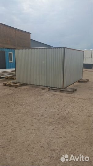 Гараж металлический хозблок пенал ракушка сарай