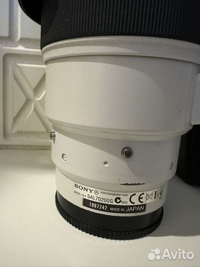 Объектив Sony 70-200mm f/2.8G (SAL-70200G)