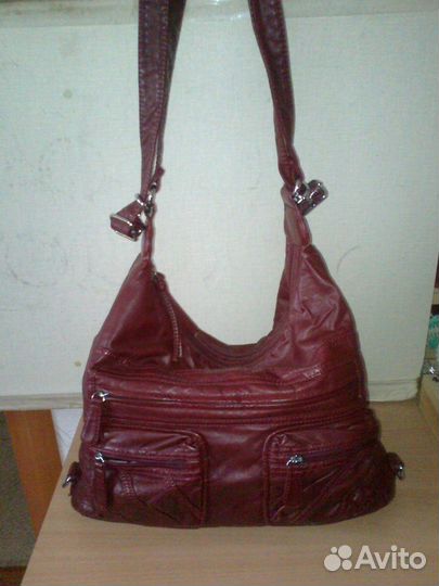 Сумка кожаная