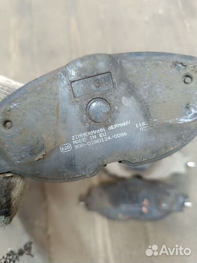 Диски и колодки октавия а7 zimmerman