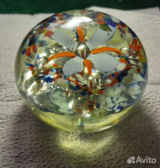 Пресс-папье, стекло, начало хх века