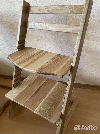 Стул детский растущий из массива дуба