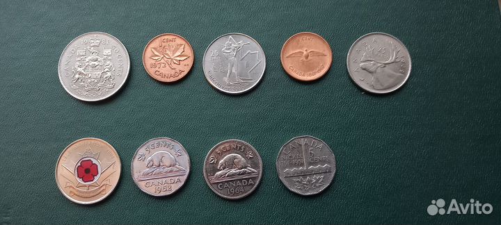 Монеты канады