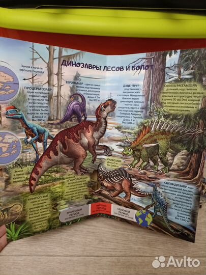 Книга про динозавров