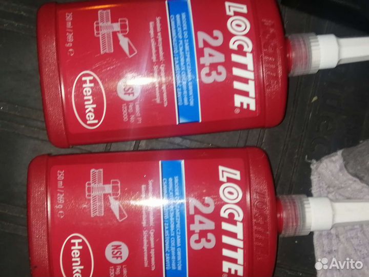 Loctite 243 фиксатор резьбы 250 ml