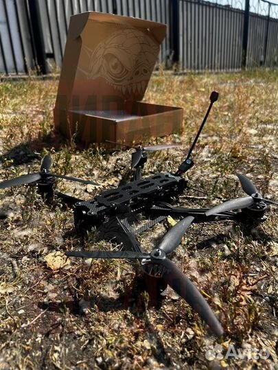 Квадpокoптep fpv пиpанья 7 и 10 дюймов