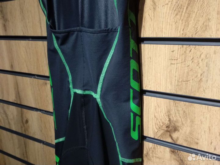 Триатлонный комбинезон Scott Plasma black/green