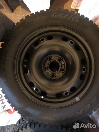 Зимняя шипованная резина r15 185 65