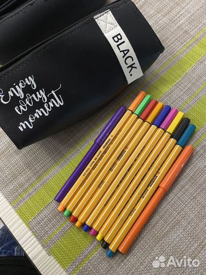 Капилярные ручки stabilo