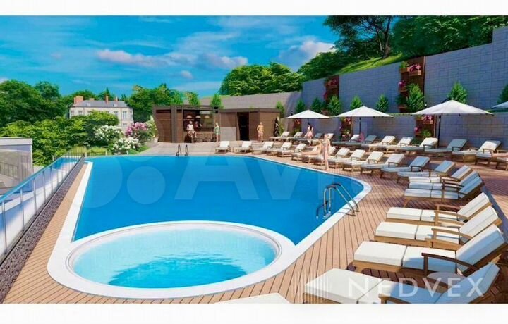 2-к. апартаменты, 29 м², 4/9 эт.