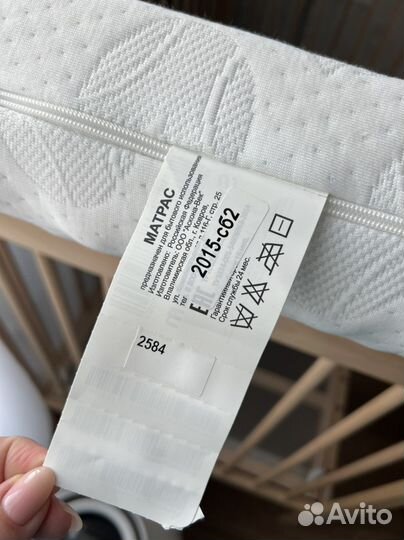 Детский матрас 120*60 askona