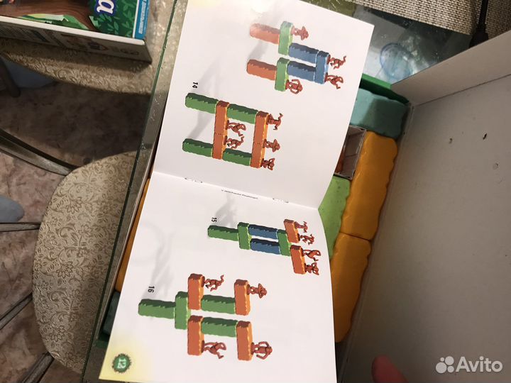 Развивающая игра мартышкины блоки