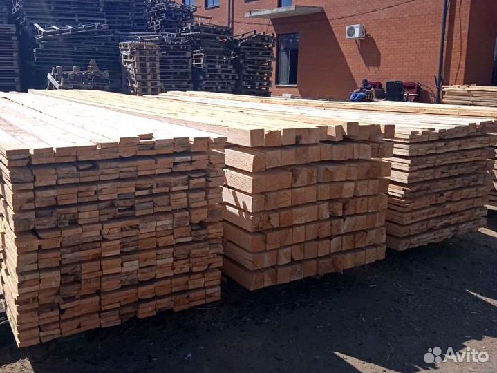 Брус обрезной, 150x150 мм, ту