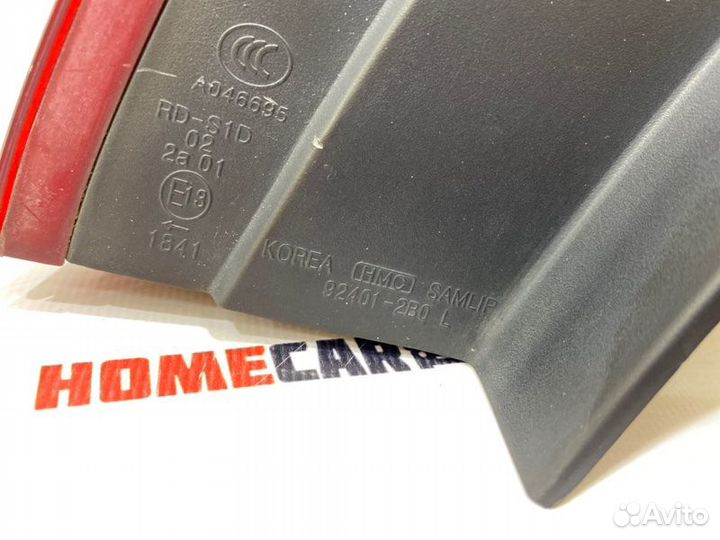 Фонарь задний левый Hyundai Santa Fe CM