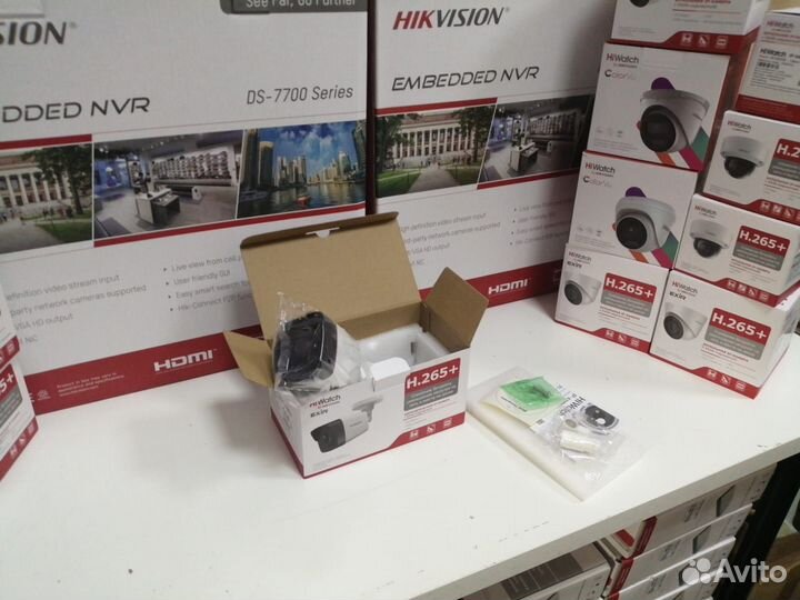 Видеокамера IP 2 Мп HiWatch DS-I200 (D) 27шт