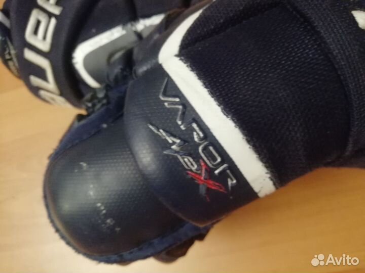 Хоккейные краги APX bauer 12 сильно много бу долго