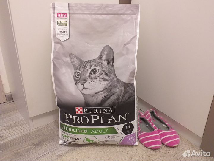 Корм д/кошек proplan opti renal 10 кг индейка