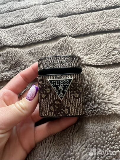 Чехол для apple airpods 1,2 guess