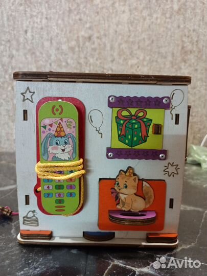 Бизиборд домик