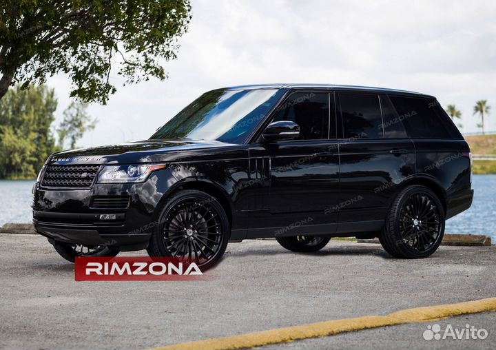 Кованые диски R23 на Range Rover