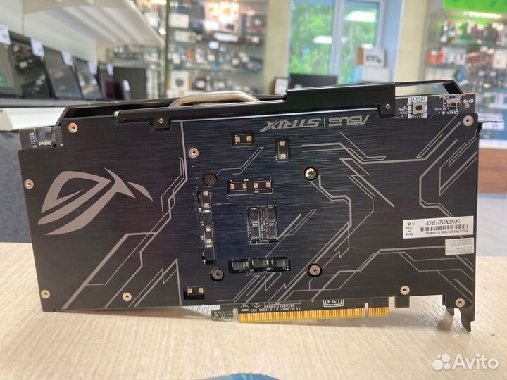 Видеокарта Asus ROG-strix-GTX1660S-6G-gaming 6gb