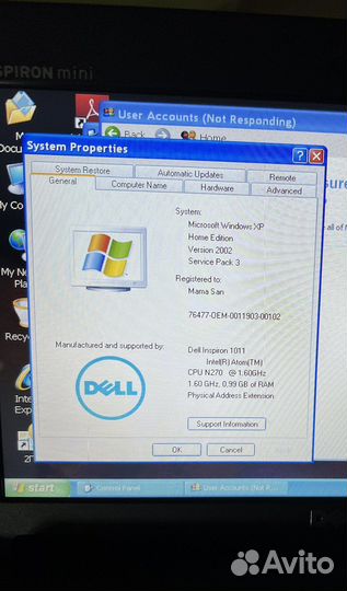 Нетбук Dell Inspiron mini 1011