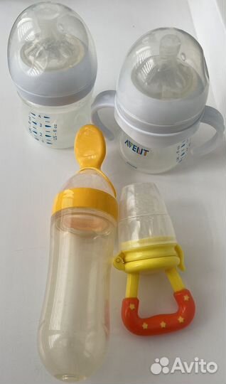 Ниблер, бутылочки, ручка, ложка дозатор